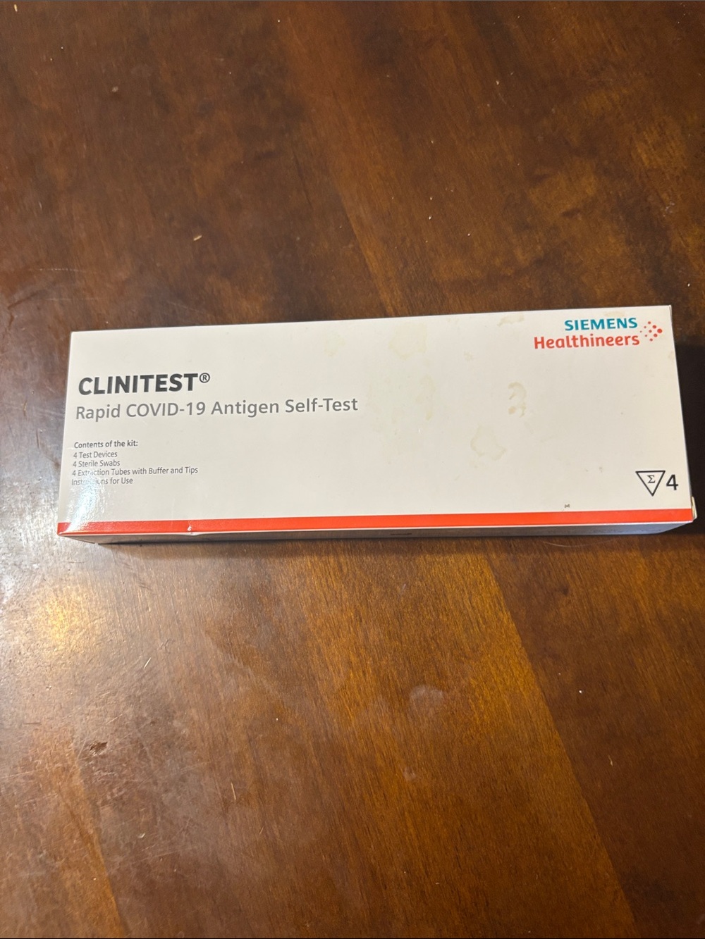 CLINITEST Rapid COVID-19 Antigen Self-Test Kit by - White